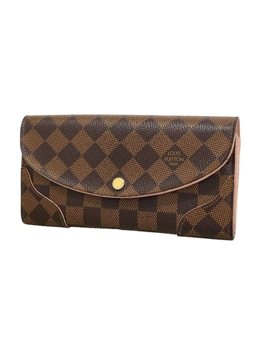 Louis Vuitton Wallet Damier Portefeuille Kaisa Rose Ballerine